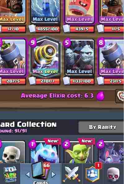 clash palace servidor privado gemas