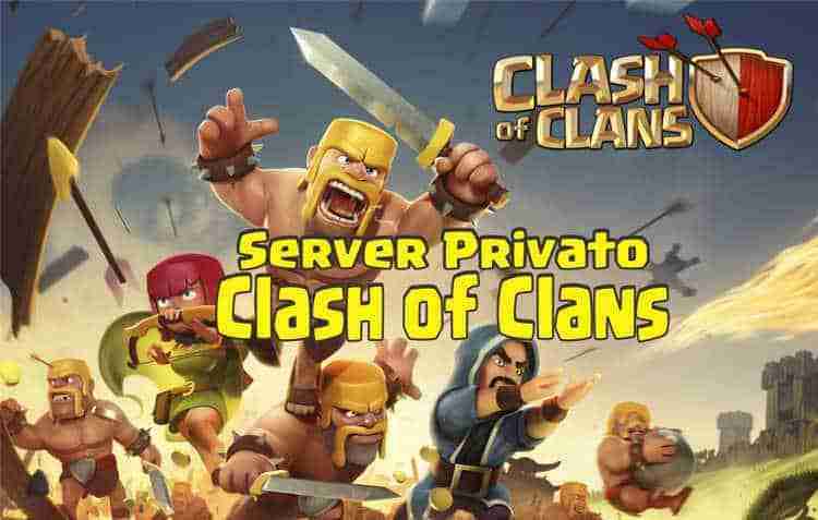 server privato Clash of clans android