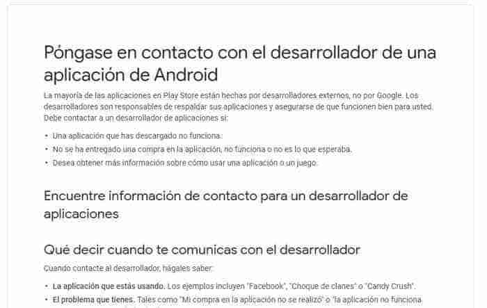 Cómo obtener el reembolso por aplicaciones compradas en Google Play Store tablet