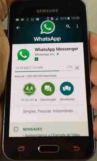 Whatsapp Português not working